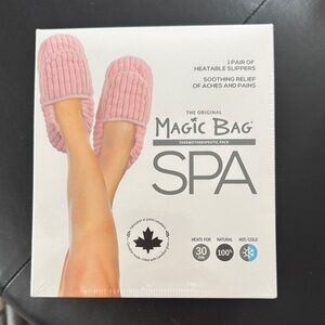 Bundle 2 Listings for $20😀Magic Bag Spa Slippers - Pink